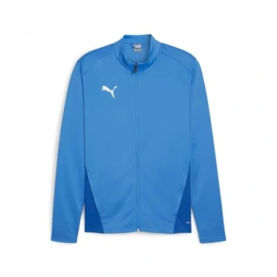 Afbeelding van Puma Sweater met rits, Heren, Maat: Large, Hellblauweissdunkelblau