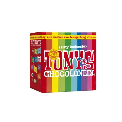 Afbeelding van Chocolade Tony&#039;s Chocolonely tiny mix doos 200gr
