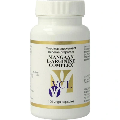 Afbeelding van Vital Cell Life Mangaan/l arginine Complex, 100 capsules