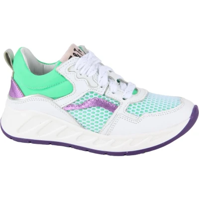Afbeelding van Twins 324175 965W2 meisjes veterschoenen maat 31 groen