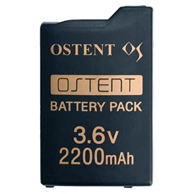 Afbeelding van OSTENT Hoge capaciteit kwaliteit Real 2200 mAh 3,6 V lithium ion polymeer batterij vervanging verbeterde versie voor Sony PSP 1000 280 console videogames