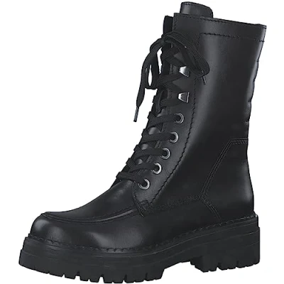 Afbeelding van MARCO TOZZI dames 2 26211 41 Bootie laced, Black, 42 EU
