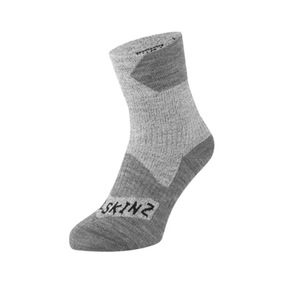 Afbeelding van SealSkinz Waterproof All Weather Ankle Length Calcetín, Hombre, Grey Marl, Large