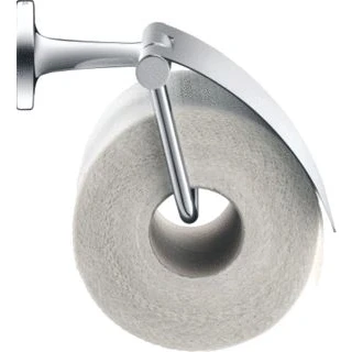 Afbeelding van Duravit Starck t closetrolhouder met deksel chroom