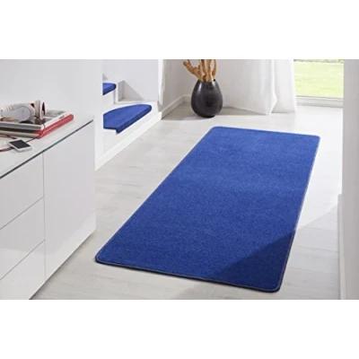 Afbeelding van Loper cy 80x200cm Blauw Modern Vloerkleed 123vloerkleed.nl is de online webshop voor vloerkleden en woonaccessoires.