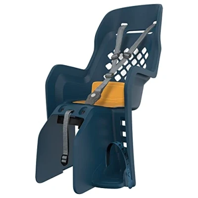 Afbeelding van Achterzitje Polisport Joy CFS dragerbevestiging denim / geel
