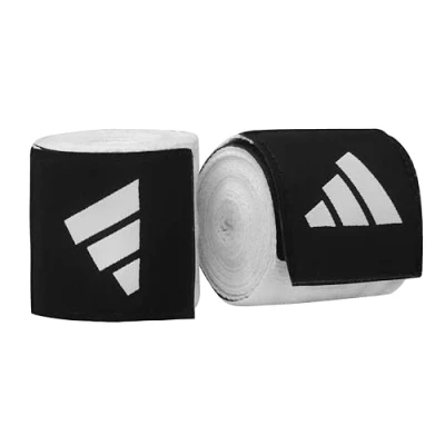 Afbeelding van adidas Unisex Training Boksbandage, voor volwassenen, wit, 2,55 m