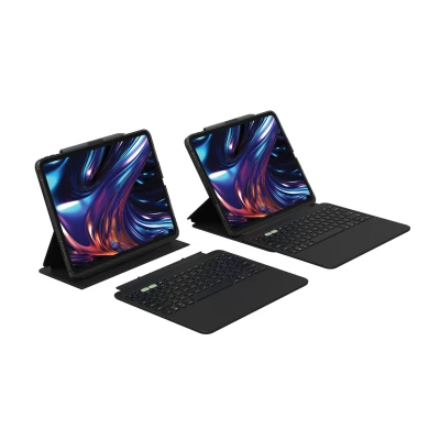 Afbeelding van ZAGG Pro Keys 2, QWERTZ, Duits, Apple, iPad 13 (M4), Zwart, 33 cm