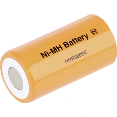 Afbeelding van Panasonic HHR30SCP TOY Speciale oplaadbare batterij Sub C Flat top NiMH 1.2 V 3050 mAh