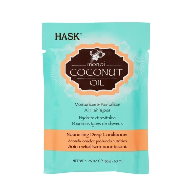 Afbeelding van Hask Monoi coconut oil nourishing deep conditioner 50 ml