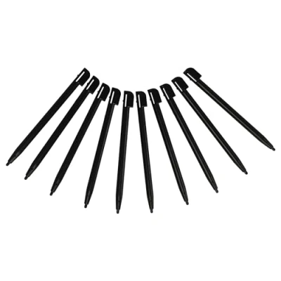 Afbeelding van vhbw 10 x styluspen compatibel met Nintendo DSi, DSi XL, 2DS, DS Lite gameconsole, 8,8 cm lang, zwart