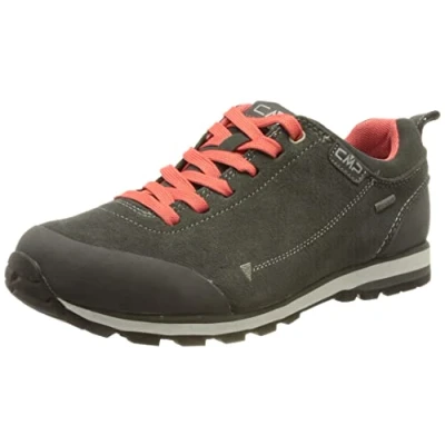 Afbeelding van CMP Elettra Sportieve veterschoenen, Dames, Maat: 40, Grau Leer en textiel