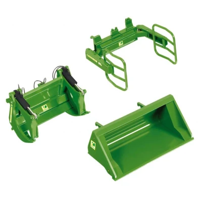 Afbeelding van Wiking Accessoireset voorlader set A &#039;Bressel &amp; Lade&#039; groen 1:32