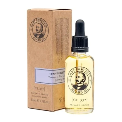 Afbeelding van Captain Fawcett Booze &amp; Baccy Baardolie (50ml)