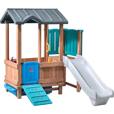 Afbeelding van Step2 Woodland Adventure Playhouse &amp; Slide