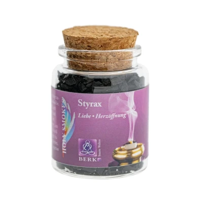 Afbeelding van Berk HS 245 Wierook Styrax Poeder Pure Resin