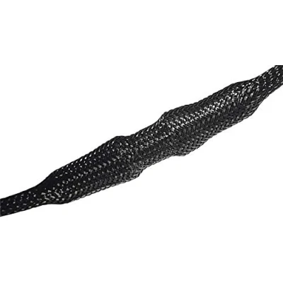 Afbeelding van HellermannTyton 170 10800 HEGP08 PET BK Gevlochten slang Zwart Polyester 5 tot 12 mm 100 m