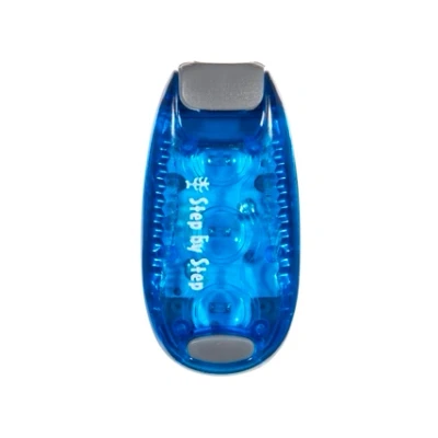 Afbeelding van Veiligheids verlichting tas Step by Clamp light blue