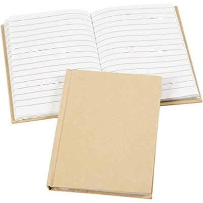 Afbeelding van Creotime Notitieboek A6 Bruin/wit 80 Vellen