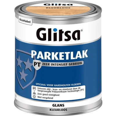 Afbeelding van Glitsa Parketlak PT Glans Blanke lak &amp; Beits