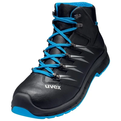 Afbeelding van Uvex 2 Trend werklschoen hoog S3 69352 Zwart/Blauw 47