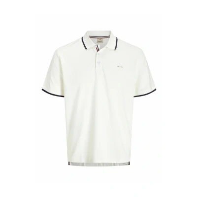 Afbeelding van Jack &amp; Jones Premium Poloshirt, Heren, Maat: Large, Cloud dancer