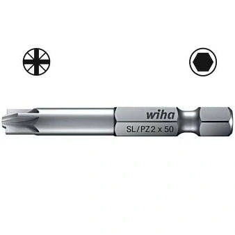 Afbeelding van WIHA 36082 Set van 2 x professionele tips 70 mm SL/PZ2 Code 7049XZ942