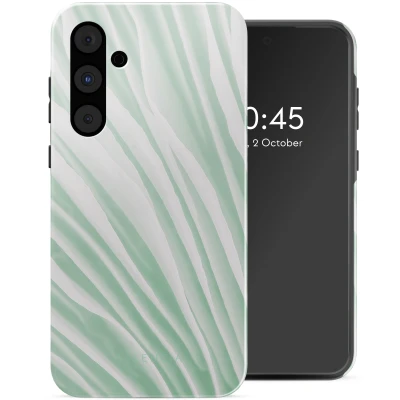 Afbeelding van Samsung Galaxy A55 Hoesje Kunststof Selencia Hardcase/Backcover Nature Grayed Jade Telefoonhoesje