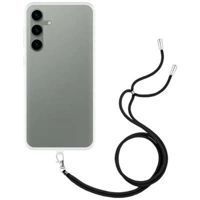 Afbeelding van Just in Case TPU Back Cover Transparant met Koord Samsung Galaxy S24+