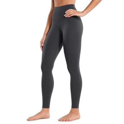 Afbeelding van CRZ Yoga Womens Butterleuse Hoge Taille Workout Leggings Lef 28&#039;&#039; Volledige Lengte Zachte Atletische Broek Mysterieus grijs S