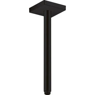 Afbeelding van Hansgrohe axor plafondbevestiging square 300mm mat zwart 26438670