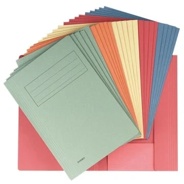 Afbeelding van Class&#039;ex dossiermap, 3 kleppen ft 23,7 x 32 cm (voor A4), groen dossiermap