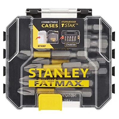 Afbeelding van STANLEY STA88573 XJ Opbergdoos, 10 stuks, PH2 STANLEY® FATMAX®, 50 mm