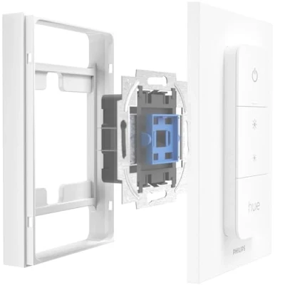 Afbeelding van Universele lichtschakelaar afdekking voor Philips Hue Dimmer Switch Cover dimschakelaar adapter V2