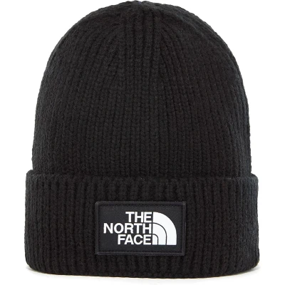 Afbeelding van The North Face LOGO BOX Cuffed Beanie Unisex Muts, Maat: One Size, Black