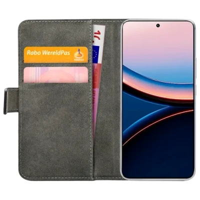 Afbeelding van Mobilize Classic Gelly Wallet Book Case Xiaomi Poco F7 Ultra Black