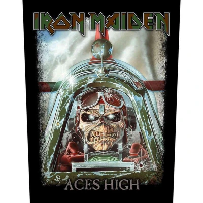Afbeelding van Iron Maiden Rugpatch Aces High Multicolours