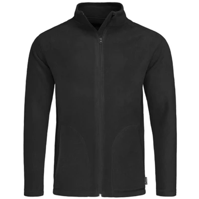 Afbeelding van Stedman Active Fleece Jacket For Men Zwart polyester Medium Heren