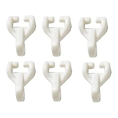 Afbeelding van Merriway BH03626 gordijnglijders voor Swish Twin /Nylo Glide, wit, 20 stuks