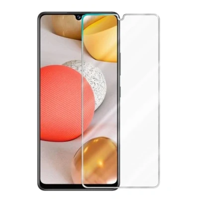 Afbeelding van Cadorabo 3x Screenprotector geschikt voor Samsung A42 Beschermende Pantser Film in Getemperd (Tempered) Display beschermend glas 9H hardheid met 3D Touch