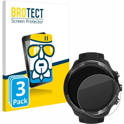 Afbeelding van BROTECT Screenprotector voor Suunto 9 Folie Beschermfolie Beschermglas transparant (3 Stuks)