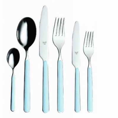 Afbeelding van Mepra SPA 10A622036 bestekset, design millenium, hemelsblauw, 36 delig