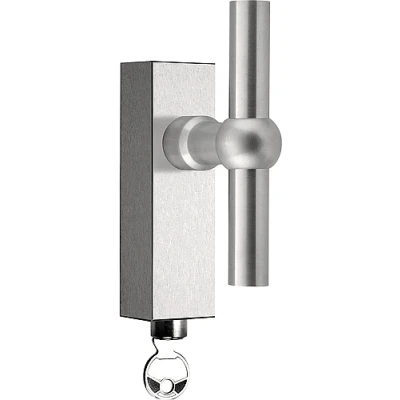 Afbeelding van Formani Draaikiepgarnituur FERROVIA FVT110 DKLOCK afsluitbaar mat RVS