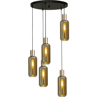Afbeelding van Masterlight Bounty Hanglamp Zwart 2472 05 02 50 5