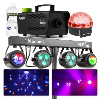 Afbeelding van MAX Afterparty feestverlichting set Met partybar, discolamp en