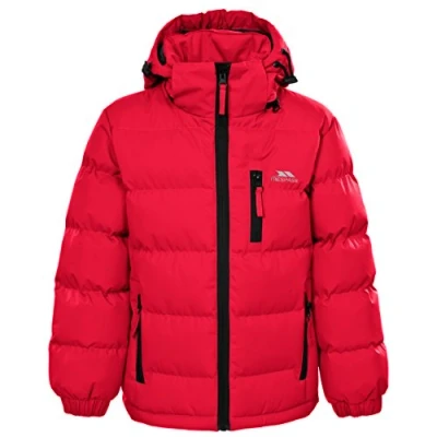 Afbeelding van Trespass Jongens waterdichte regenjas met afneembare capuchon Tuff, rood, 2/3, MCJKCAI20004_RED2/3