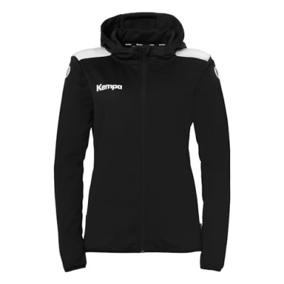 Afbeelding van Kempa Emotion Fleecejas, Dames, Maat: Small, Schwarz weiß