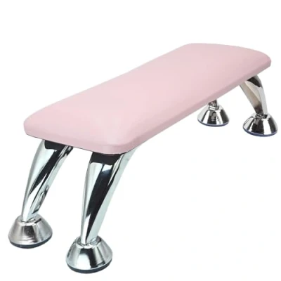 Afbeelding van Roze Manicure Kussen Nail Arm Rest, Hand Pad Voetkussen Beginner Stand Technicus Tafel Lederen Antislip Bureau voor Art