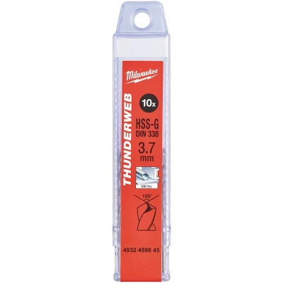 Afbeelding van Metaalboor Hss G Thunderweb 3,7 X 70 Mm (10 Stuks)