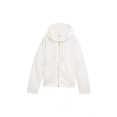 Afbeelding van TOM Tailor Sweater met rits, Dames, Maat: XXL, Whisper white